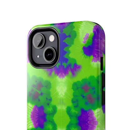 Green and Purple Madness (Tough iPhone/Galaxy Phone Case)