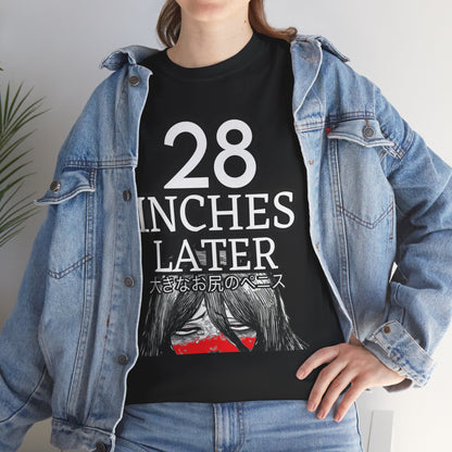 28 Inches laterインチ後 Unisex Heavy Cotton Tee