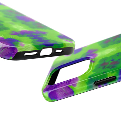 Green and Purple Madness (Tough iPhone/Galaxy Phone Case)