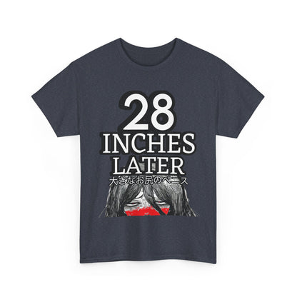 28 Inches laterインチ後 Unisex Heavy Cotton Tee