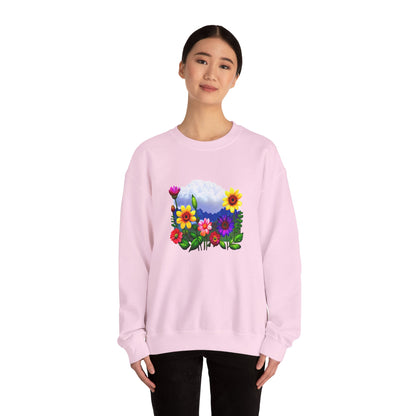 WildFlowers (Unisex Heavy Blend™ Crewneck Sweatshirt)
