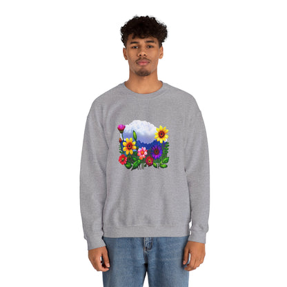 WildFlowers (Unisex Heavy Blend™ Crewneck Sweatshirt)