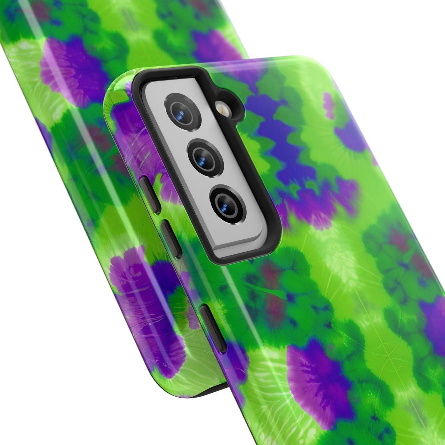 Green and Purple Madness (Tough iPhone/Galaxy Phone Case)