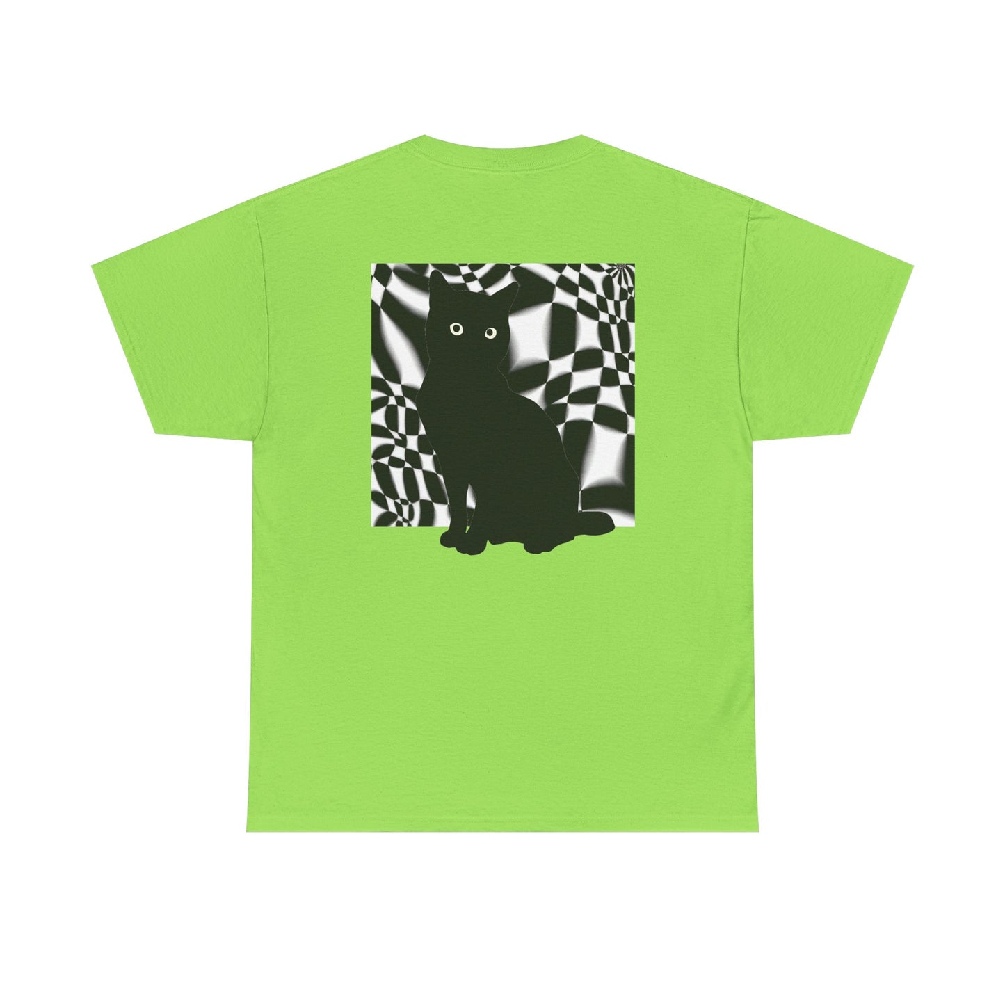 Cute Cat Universes かわいい猫の世界 Unisex Heavy Cotton Tee