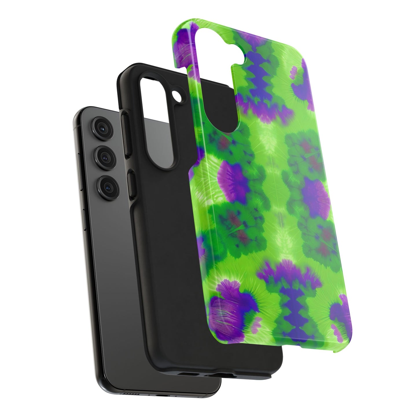 Green and Purple Madness (Tough iPhone/Galaxy Phone Case)