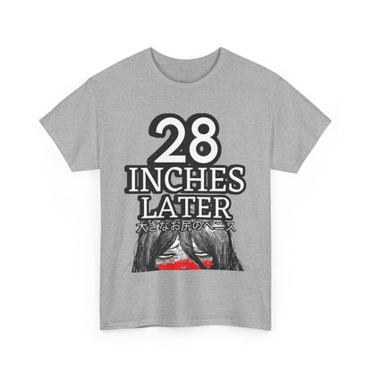 28 Inches laterインチ後 Unisex Heavy Cotton Tee