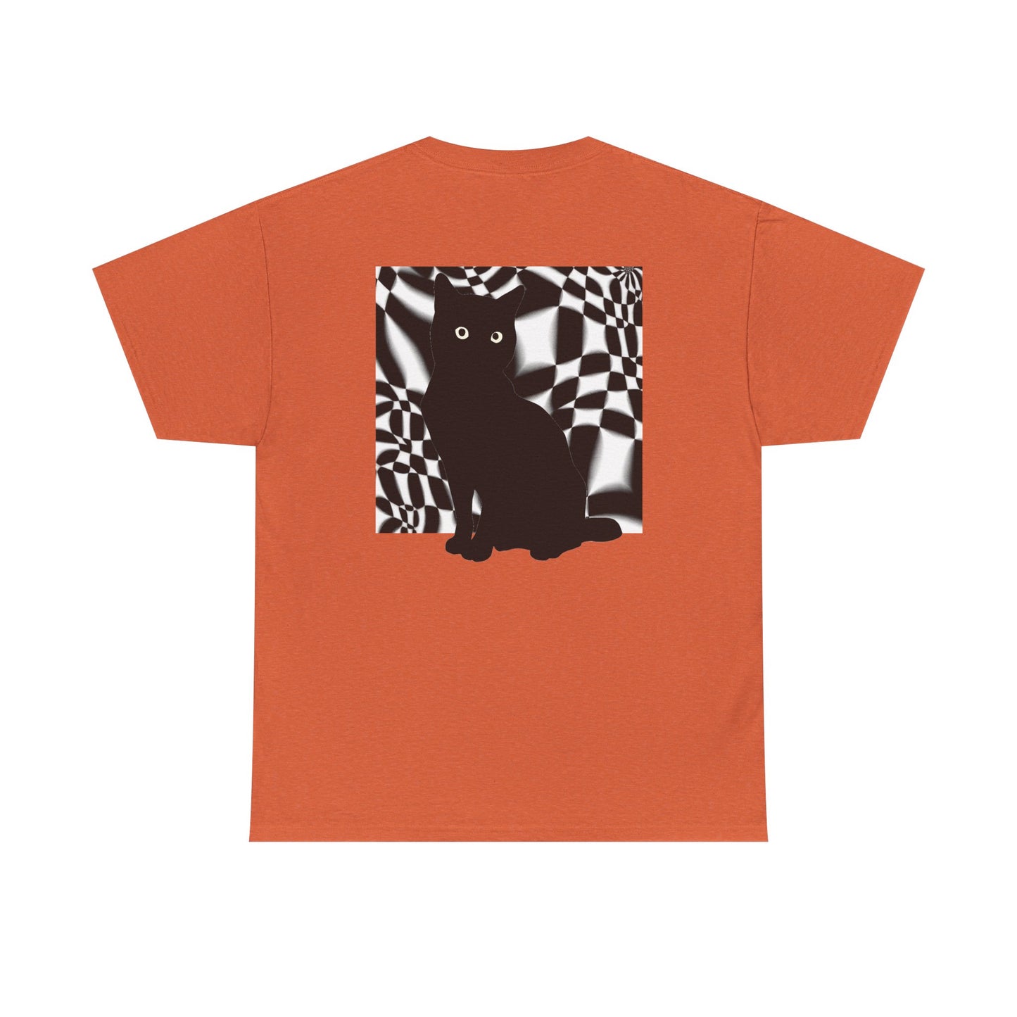 Cute Cat Universes かわいい猫の世界 Unisex Heavy Cotton Tee