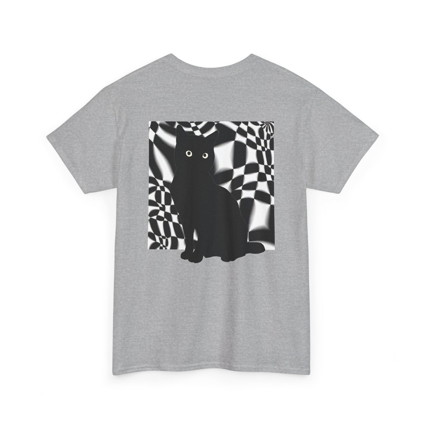 Cute Cat Universes かわいい猫の世界 Unisex Heavy Cotton Tee