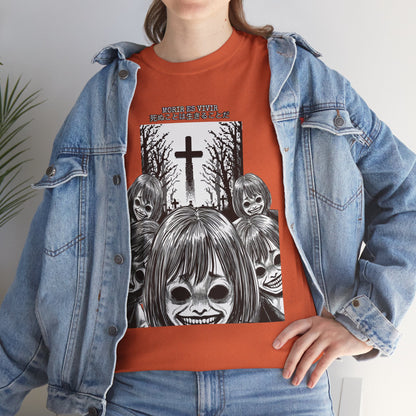 Morir es Vivir 死ぬことは生きることだ Unisex Heavy Cotton Tee