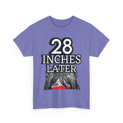 28 Inches laterインチ後 Unisex Heavy Cotton Tee