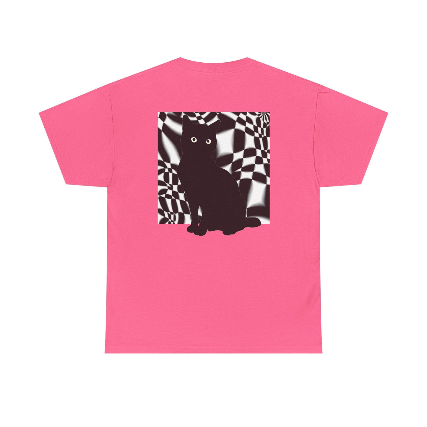 Cute Cat Universes かわいい猫の世界 Unisex Heavy Cotton Tee