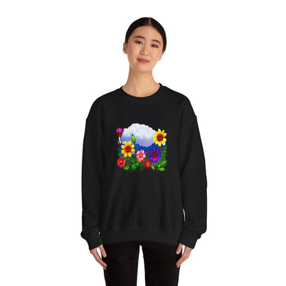 WildFlowers (Unisex Heavy Blend™ Crewneck Sweatshirt)