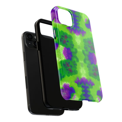 Green and Purple Madness (Tough iPhone/Galaxy Phone Case)