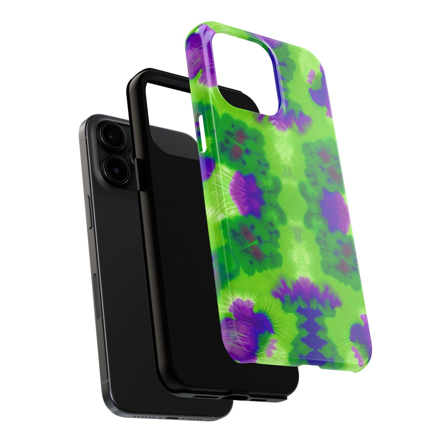 Green and Purple Madness (Tough iPhone/Galaxy Phone Case)