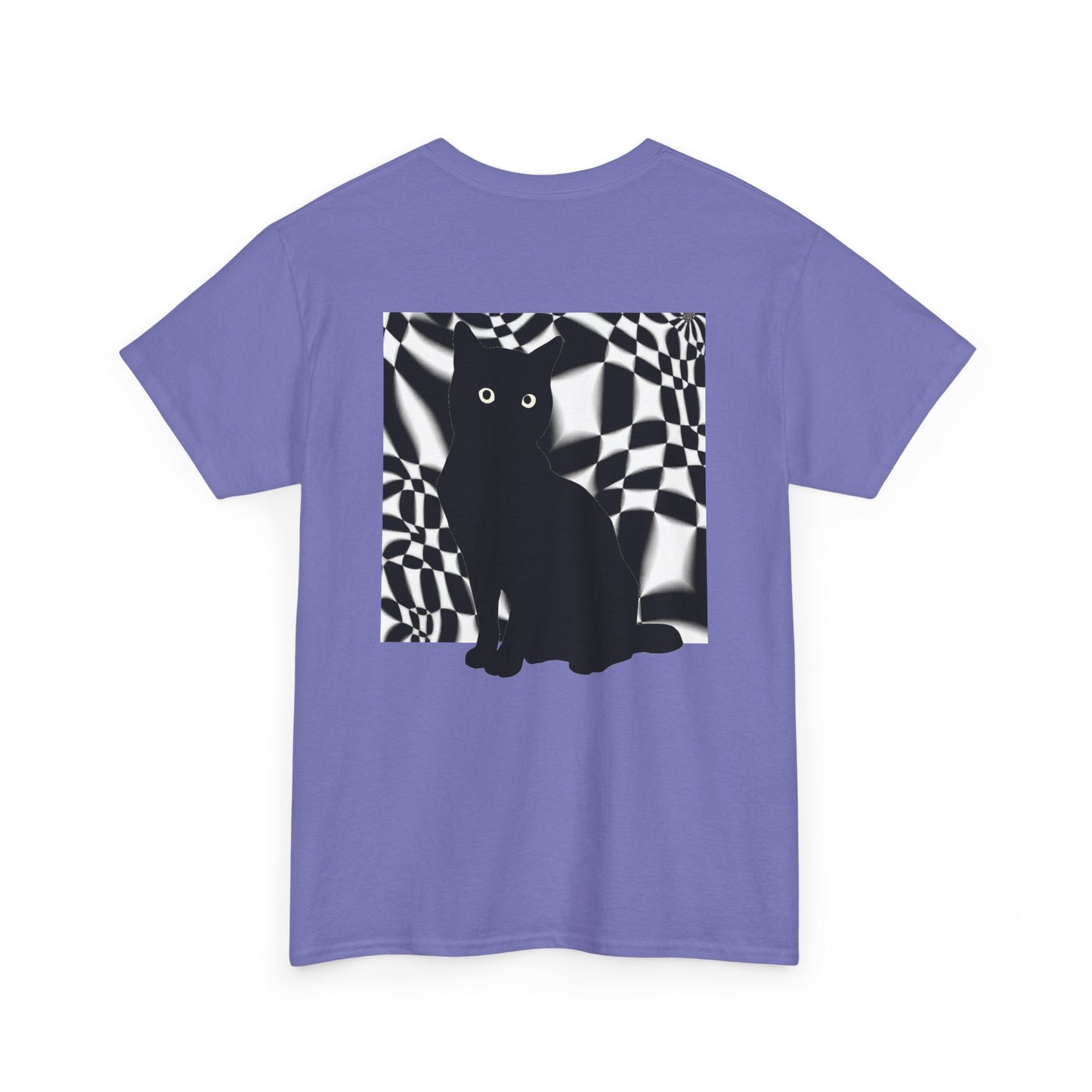 Cute Cat Universes かわいい猫の世界 Unisex Heavy Cotton Tee