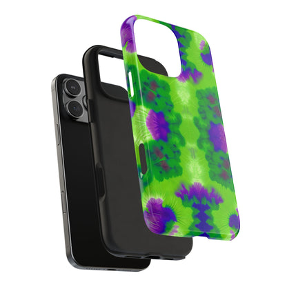 Green and Purple Madness (Tough iPhone/Galaxy Phone Case)