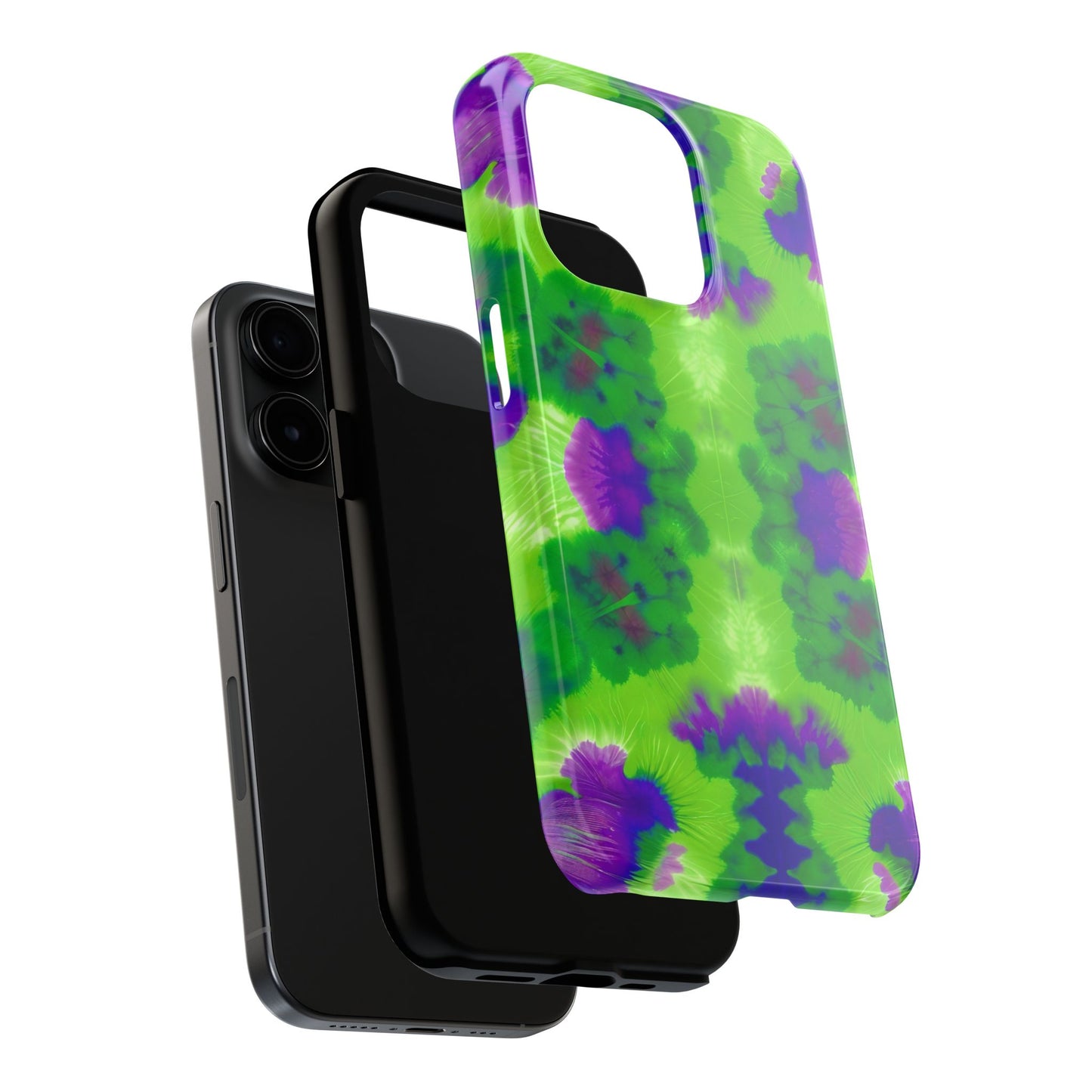 Green and Purple Madness (Tough iPhone/Galaxy Phone Case)