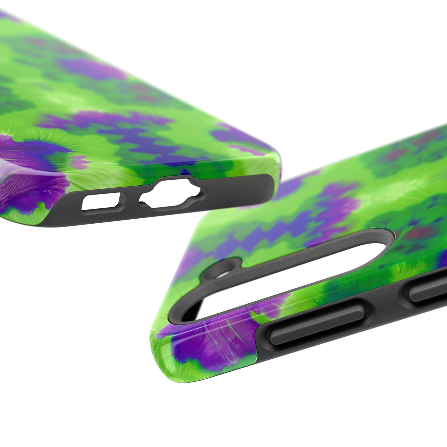 Green and Purple Madness (Tough iPhone/Galaxy Phone Case)