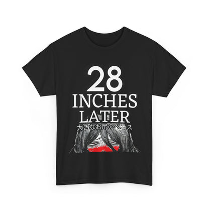 28 Inches laterインチ後 Unisex Heavy Cotton Tee