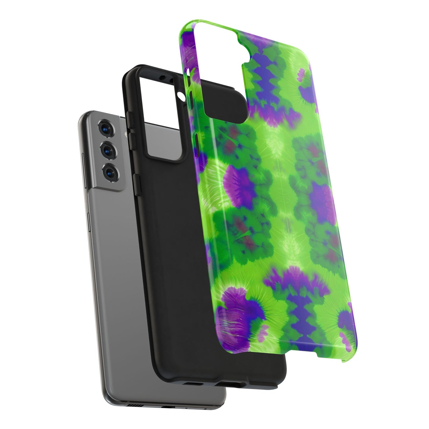 Green and Purple Madness (Tough iPhone/Galaxy Phone Case)