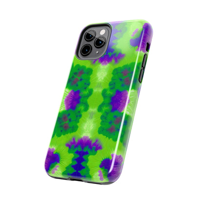 Green and Purple Madness (Tough iPhone/Galaxy Phone Case)