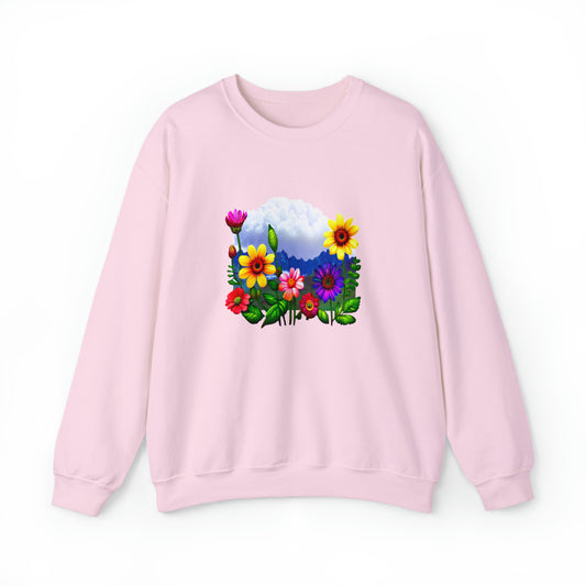 WildFlowers (Unisex Heavy Blend™ Crewneck Sweatshirt)