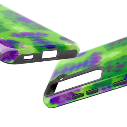 Green and Purple Madness (Tough iPhone/Galaxy Phone Case)