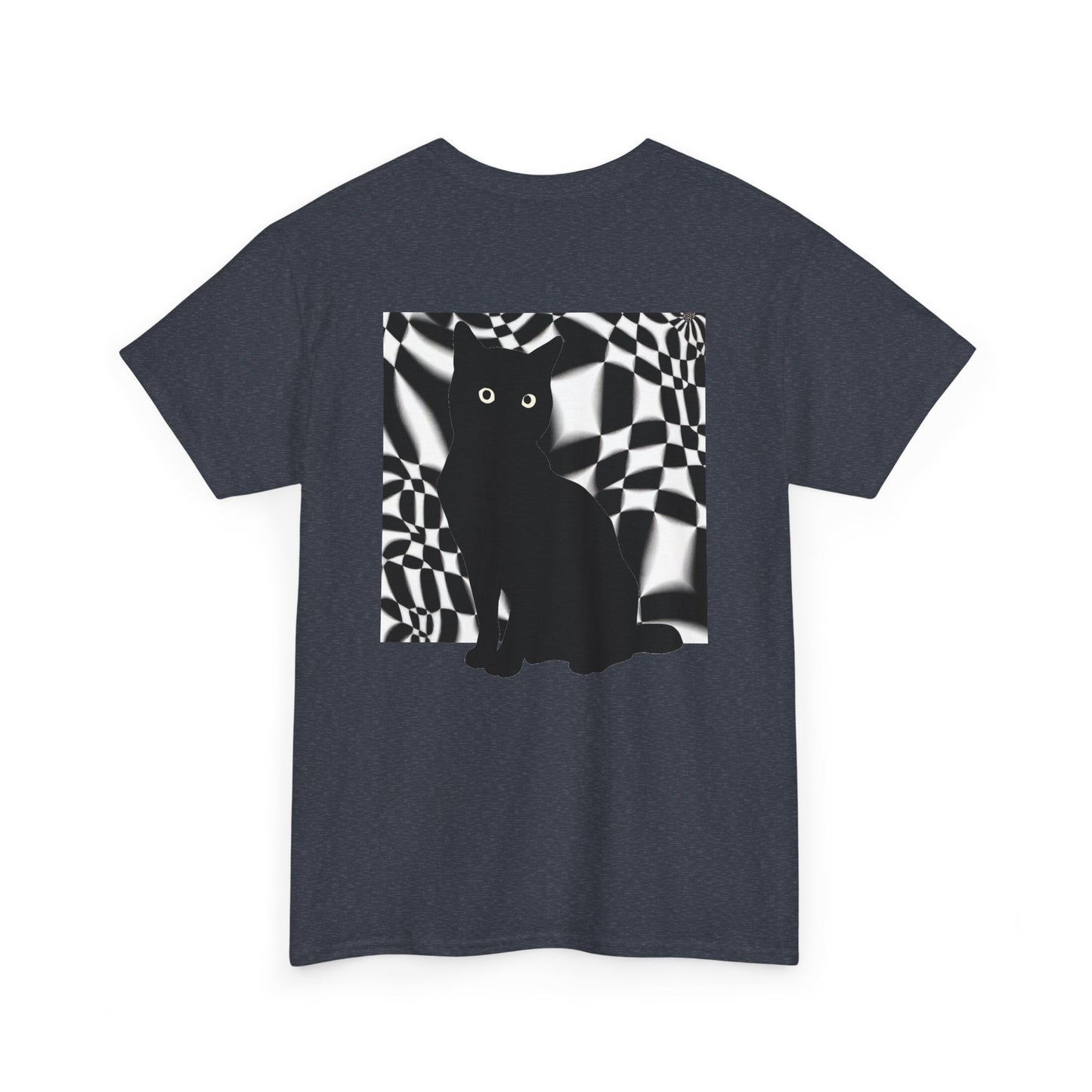 Cute Cat Universes かわいい猫の世界 Unisex Heavy Cotton Tee