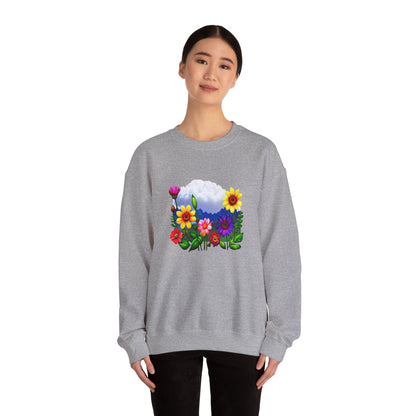 WildFlowers (Unisex Heavy Blend™ Crewneck Sweatshirt)