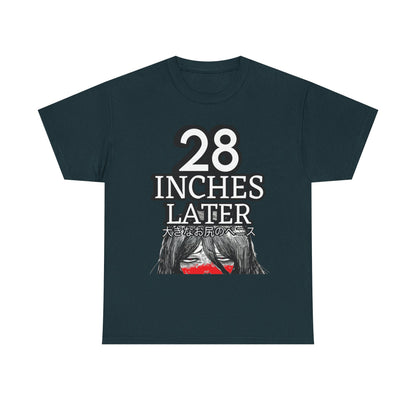 28 Inches laterインチ後 Unisex Heavy Cotton Tee