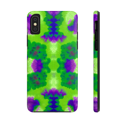 Green and Purple Madness (Tough iPhone/Galaxy Phone Case)