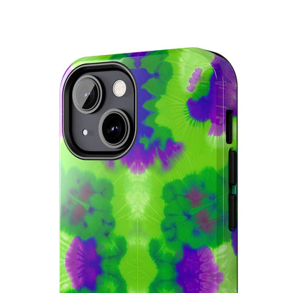 Green and Purple Madness (Tough iPhone/Galaxy Phone Case)