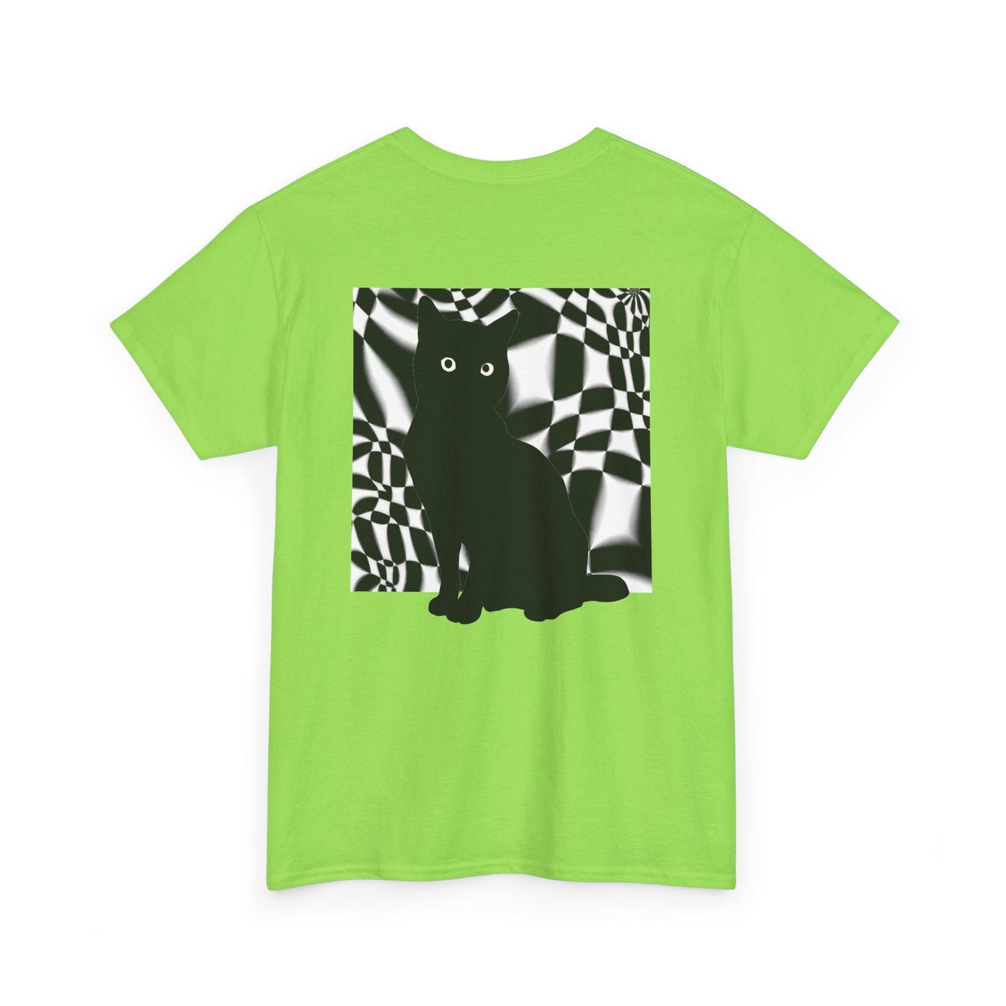 Cute Cat Universes かわいい猫の世界 Unisex Heavy Cotton Tee
