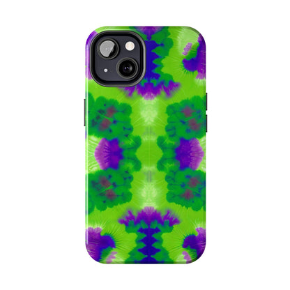 Green and Purple Madness (Tough iPhone/Galaxy Phone Case)