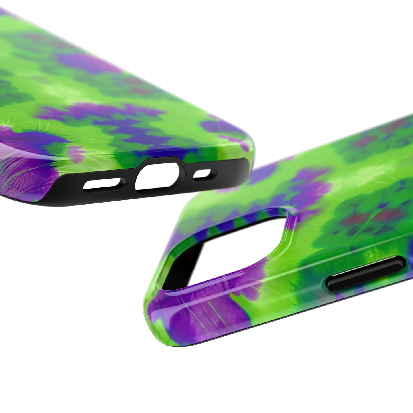 Green and Purple Madness (Tough iPhone/Galaxy Phone Case)