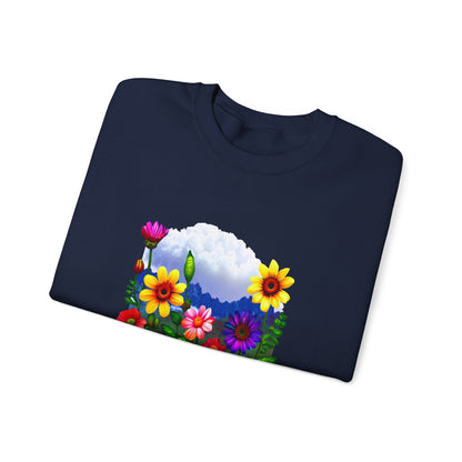 WildFlowers (Unisex Heavy Blend™ Crewneck Sweatshirt)