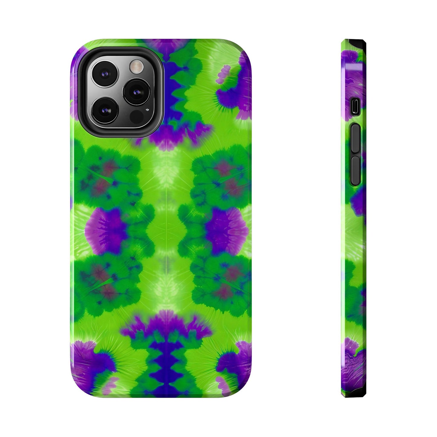 Green and Purple Madness (Tough iPhone/Galaxy Phone Case)