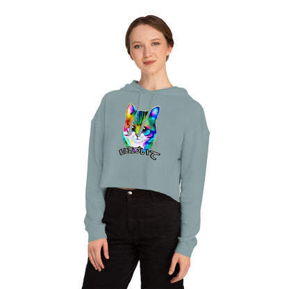 Notice Me (Women’s Cropped Hooded Sweatshirt)