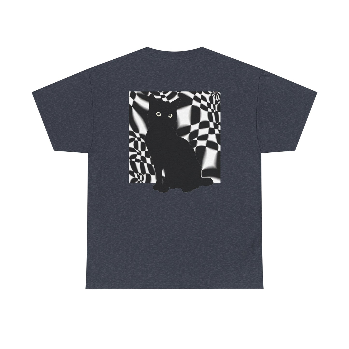 Cute Cat Universes かわいい猫の世界 Unisex Heavy Cotton Tee